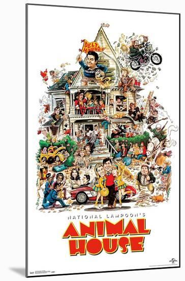 Animal House - One Sheet-Trends International-Mounted Poster