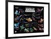 Animal Kingdom Chain of Survival-Encyclopaedia Britannica-Framed Art Print