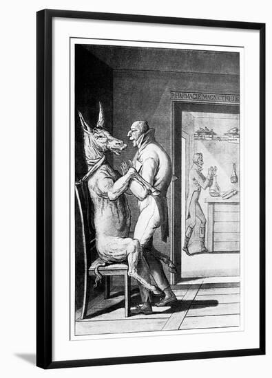 Animal Magnetism, Satirical Artwork-Science Photo Library-Framed Photographic Print