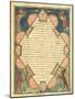 Animal Musicians, Illustration from the Jewish Cervera Bible, 1299-Joseph Asarfati-Mounted Giclee Print