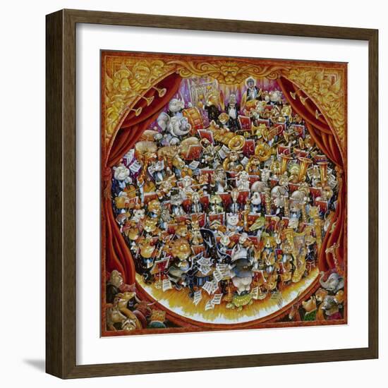 Animal Orchestra-Bill Bell-Framed Giclee Print