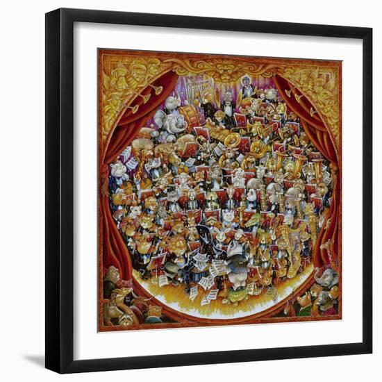 Animal Orchestra-Bill Bell-Framed Giclee Print