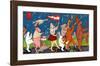 Animal Parade-Nancy Carlson-Framed Art Print