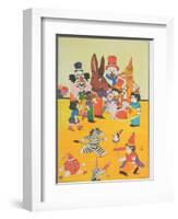 Animal party-Christian Kaempf-Framed Premium Giclee Print