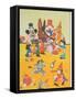 Animal party-Christian Kaempf-Framed Stretched Canvas