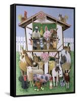 Animal Playhouse-Pat Scott-Framed Stretched Canvas