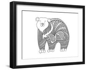 Animal Polar Bear-Neeti Goswami-Framed Art Print