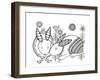 Animal Rabbits-Neeti Goswami-Framed Art Print