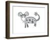 Animal Sheep 1-Neeti Goswami-Framed Art Print