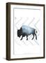 Animal Silhouettes IV-Grace Popp-Framed Art Print