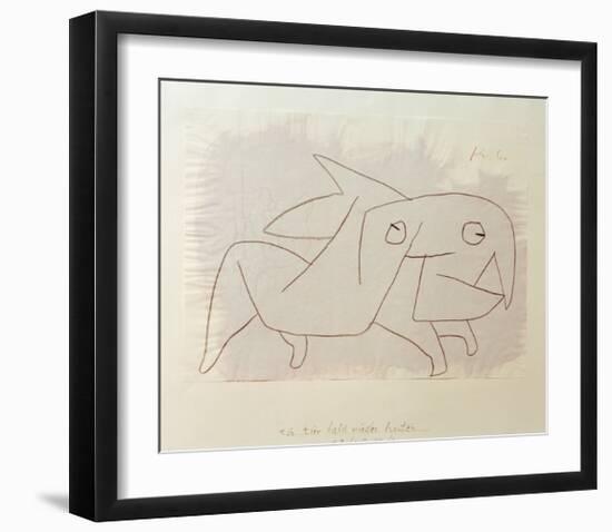 Animal Soon to be Merry Again-Paul Klee-Framed Giclee Print