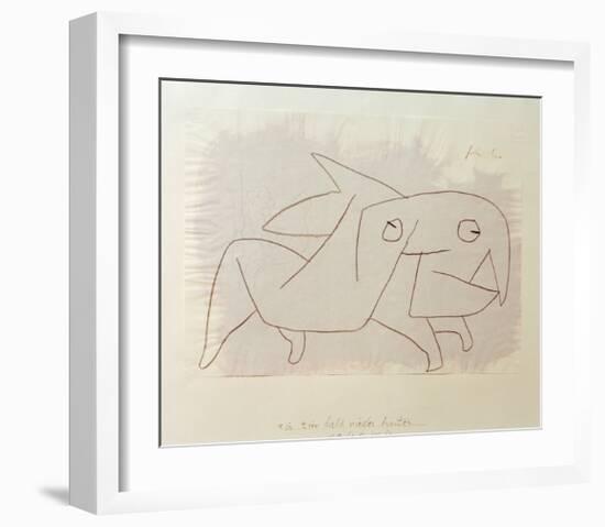 Animal Soon to be Merry Again-Paul Klee-Framed Giclee Print