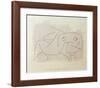 Animal Soon to be Merry Again-Paul Klee-Framed Giclee Print