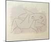 Animal Soon to be Merry Again-Paul Klee-Mounted Giclee Print