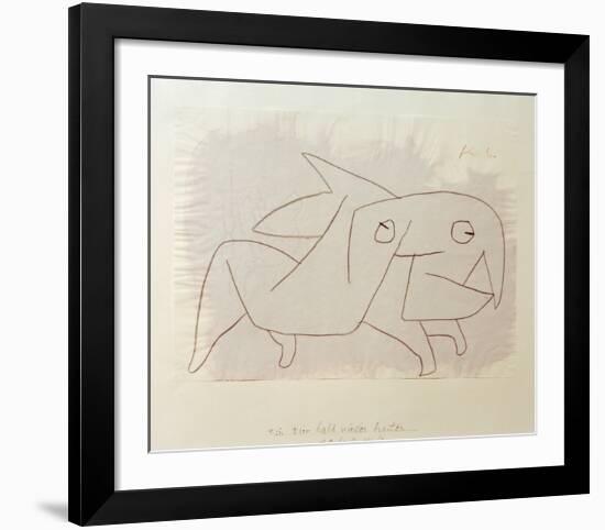 Animal Soon to be Merry Again-Paul Klee-Framed Giclee Print