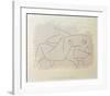 Animal Soon to be Merry Again-Paul Klee-Framed Giclee Print