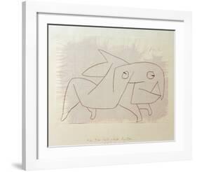 Animal Soon to be Merry Again-Paul Klee-Framed Giclee Print