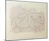 Animal Soon to be Merry Again-Paul Klee-Mounted Giclee Print