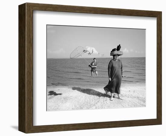 Animal Talk 10, 2015-Jaschi Klein-Framed Photographic Print