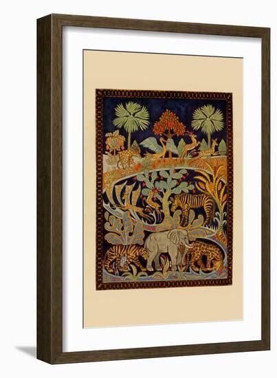 Animal Tapestry-Needlecraft Magazine-Framed Art Print