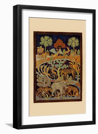 Animal Tapestry-Needlecraft Magazine-Framed Art Print