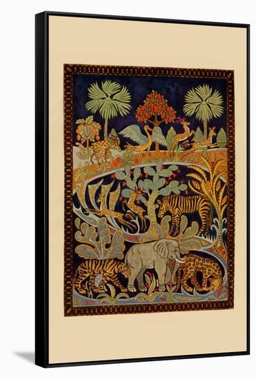 Animal Tapestry-Needlecraft Magazine-Framed Stretched Canvas