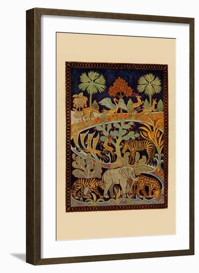 Animal Tapestry-Needlecraft Magazine-Framed Art Print