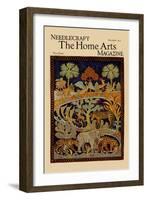 Animal Tapestry-null-Framed Art Print