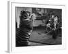 Animal Trainer Gunther Gebel Williams on "Panorama" with Guest Martha Mitchell and Maury Povich-Walter Bennett-Framed Premium Photographic Print