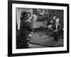 Animal Trainer Gunther Gebel Williams on "Panorama" with Guest Martha Mitchell and Maury Povich-Walter Bennett-Framed Premium Photographic Print