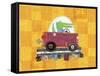 Animal Transporters 1-Holli Conger-Framed Stretched Canvas