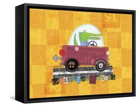 Animal Transporters 1-Holli Conger-Framed Stretched Canvas