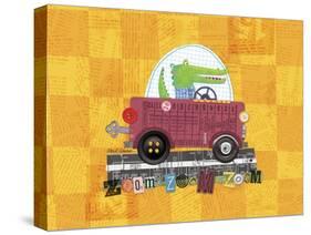 Animal Transporters 1-Holli Conger-Stretched Canvas