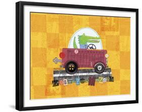 Animal Transporters 1-Holli Conger-Framed Giclee Print