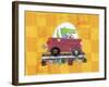 Animal Transporters 1-Holli Conger-Framed Giclee Print