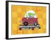 Animal Transporters 1-Holli Conger-Framed Giclee Print