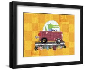 Animal Transporters 1-Holli Conger-Framed Premium Giclee Print