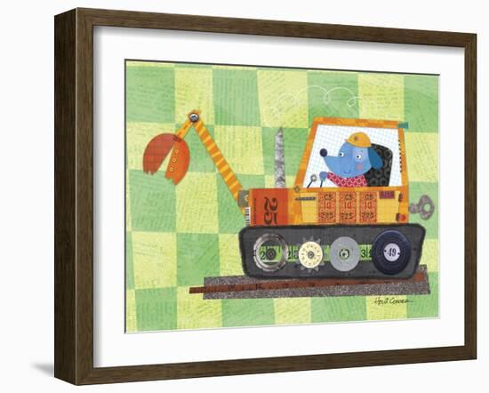 Animal Transporters 2-Holli Conger-Framed Giclee Print