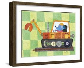 Animal Transporters 2-Holli Conger-Framed Giclee Print