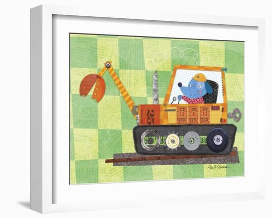 Animal Transporters 2-Holli Conger-Framed Giclee Print