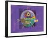 Animal Transporters 3-Holli Conger-Framed Giclee Print