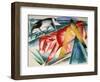 Animals, 1912-1913-Franz Marc-Framed Giclee Print