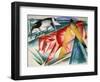 Animals, 1912-1913-Franz Marc-Framed Giclee Print