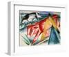 Animals, 1912-1913-Franz Marc-Framed Giclee Print