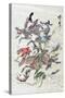 Animals and Ambhipibians in a Hunting Scene, 20th Century-null-Stretched Canvas