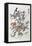 Animals and Ambhipibians in a Hunting Scene, 20th Century-null-Framed Stretched Canvas