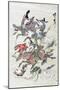 Animals and Ambhipibians in a Hunting Scene, 20th Century-null-Mounted Premium Giclee Print