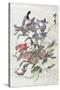 Animals and Ambhipibians in a Hunting Scene, 20th Century-null-Stretched Canvas