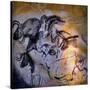 Animals and Birds, Chauvet-Pont-D'Arc Cave, Ardeche-null-Stretched Canvas