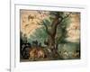 Animals and Birds in the Garden of Eden-Ferdinand van Kessel-Framed Giclee Print